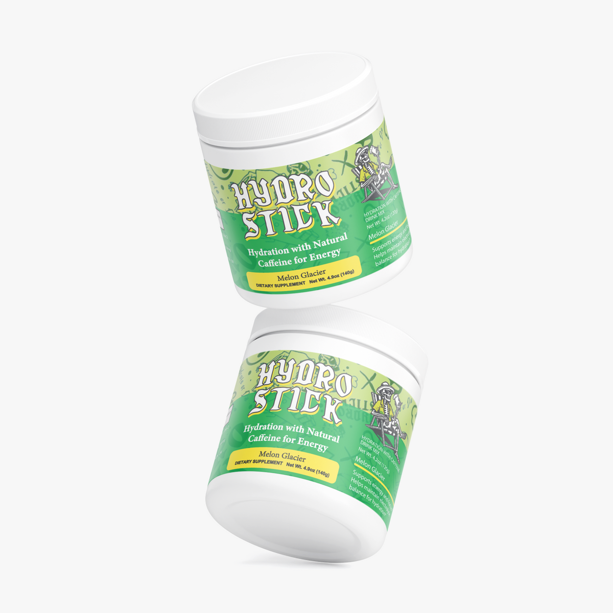 HydroStick Hydration w/ Natural Caffeine (Melon Glacier) 4.2 oz