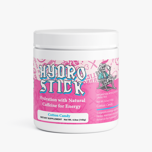 HydroStick Hydration w/ Natural Caffeine (Cotton Candy) 4.2 oz