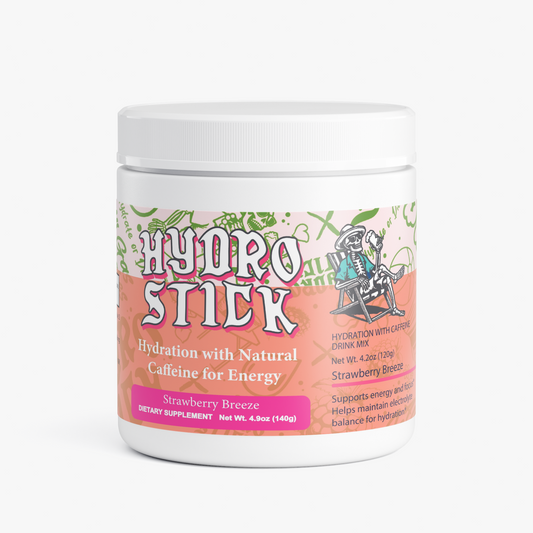 HydroStick Hydration w/ Natural Caffeine (Strawberry Breeze) 4.2 oz