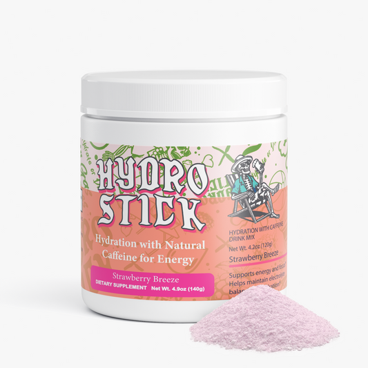 HydroStick Hydration w/ Natural Caffeine (Strawberry Breeze) 4.2 oz